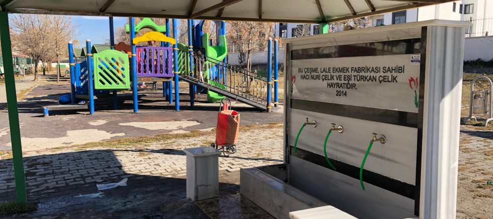 Mert Aydın Parkı’ndaki Çeşme Yenilendi