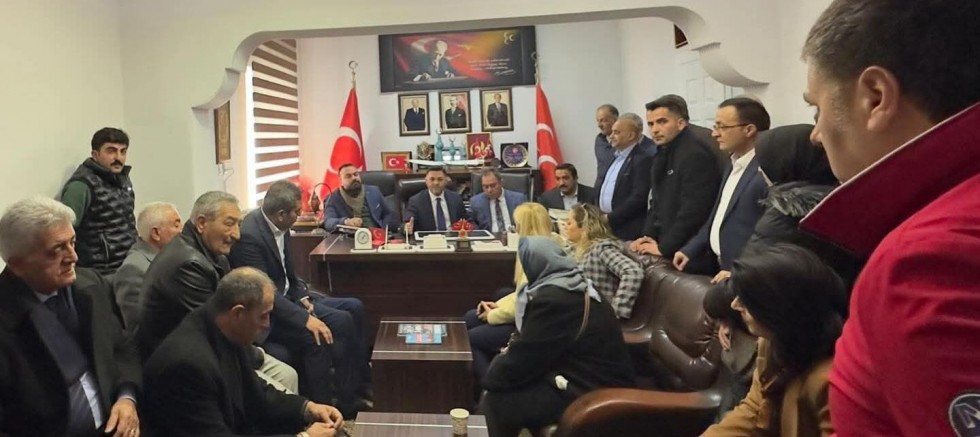 MHP'de bayramlaşma programı düzenlendi