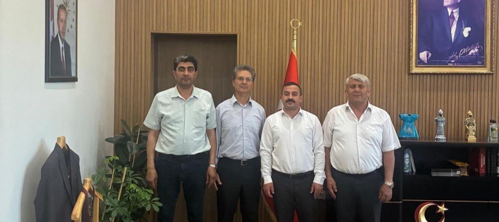 MHP Kağızman İlçe Teşkilatından Kaymakama Ziyaret