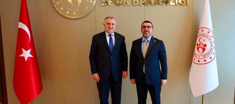 Milletvekili Adem Çalkın'dan Gençlik ve Spor Bakanı Bak'a Ziyaret