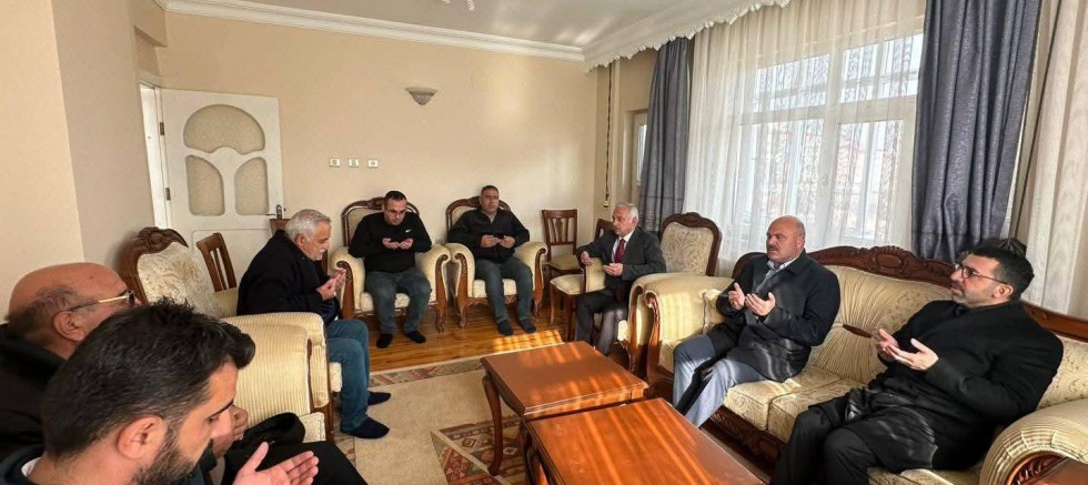 Milletvekili Adem Çalkın’dan Şehit Ailesine Taziye Ziyareti