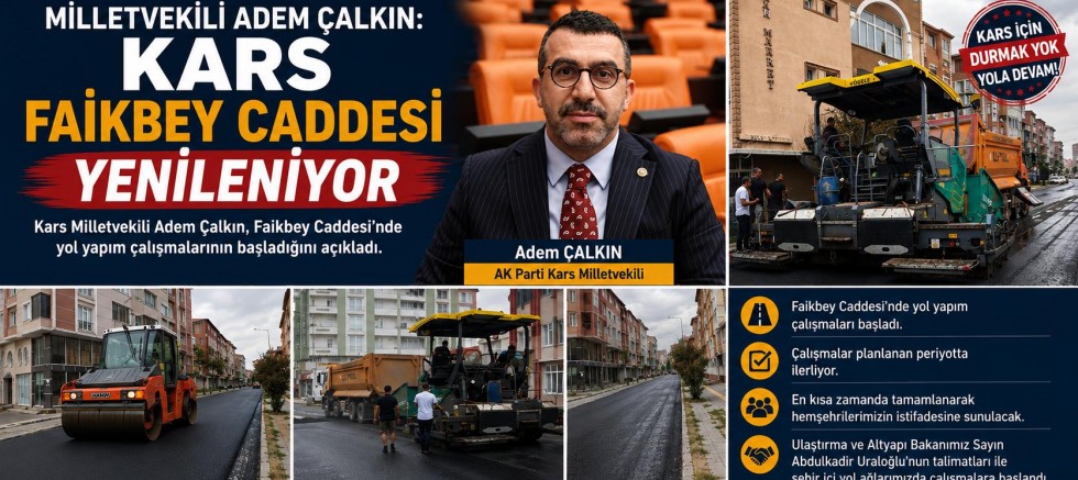 Milletvekili Adem Çalkın; 