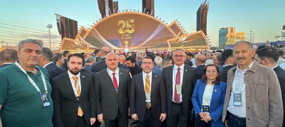 Çalkın, AK Parti’nin 25. Kuruluş Yıl Dönümü kutlamalarına katıldı