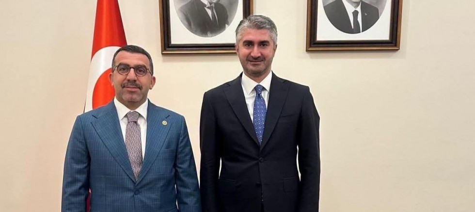 Milletvekili Çalkın'dan Bakan Yardımcısı Tarıkdaroğlu'na Ziyaret
