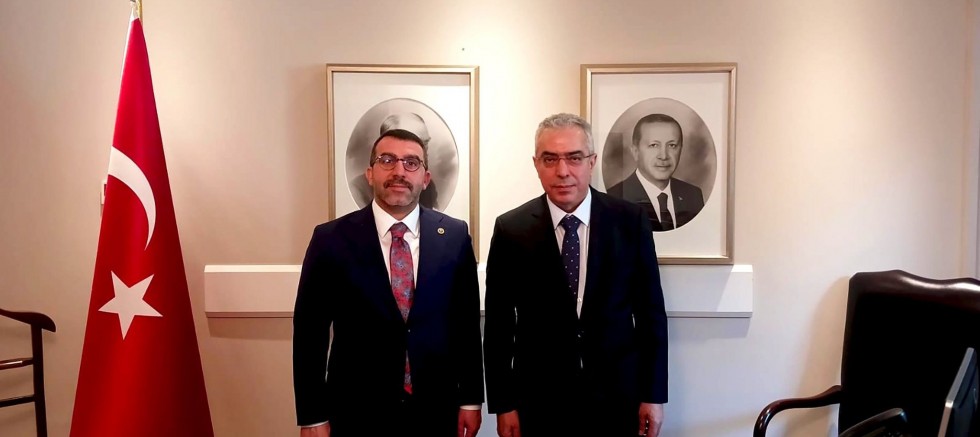 Milletvekili Çalkın’dan Cumhurbaşkanı Başdanışmanı Uçum’a ziyaret