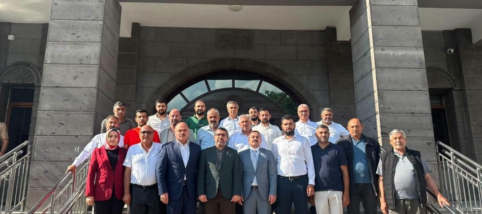 Milletvekili Çalkın'dan Kağızman Kaymakamı Cembekli'ye Ziyaret