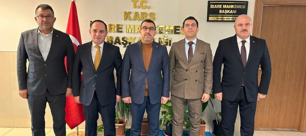 Milletvekili Çalkın’dan Kars Adliyesi’ne Hayırlı Olsun Ziyareti