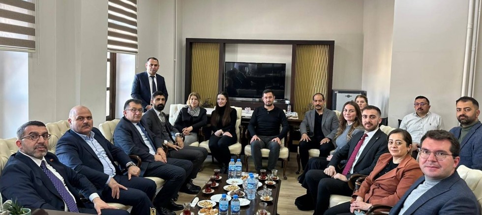 Milletvekili Çalkın, İl Sağlık Müdürlüğü'ne ziyaret gerçekleştirdi