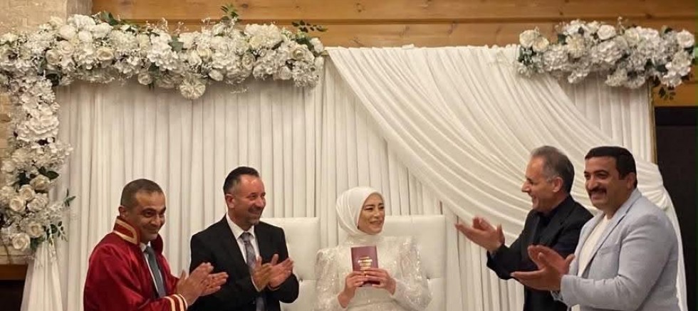 Müdür Aydın ve Başkan Kılıç'tan Nikâh Şahitliği