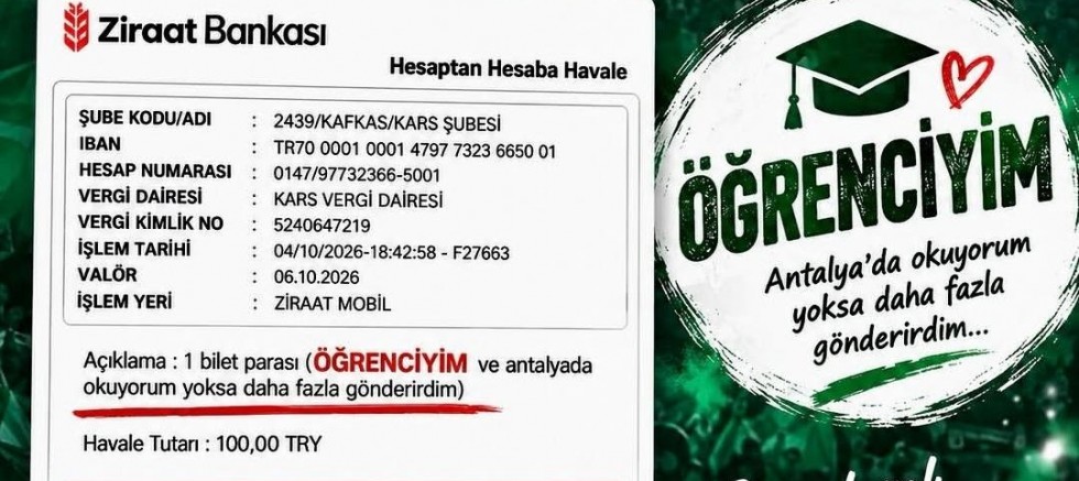 Öğrenciden Kars 36 Spor’a Duygulandıran Paylaşım..!