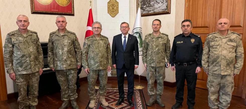 Orgeneral Metin Tokel’den Kars Valisi Ziya Polat’a Ziyaret