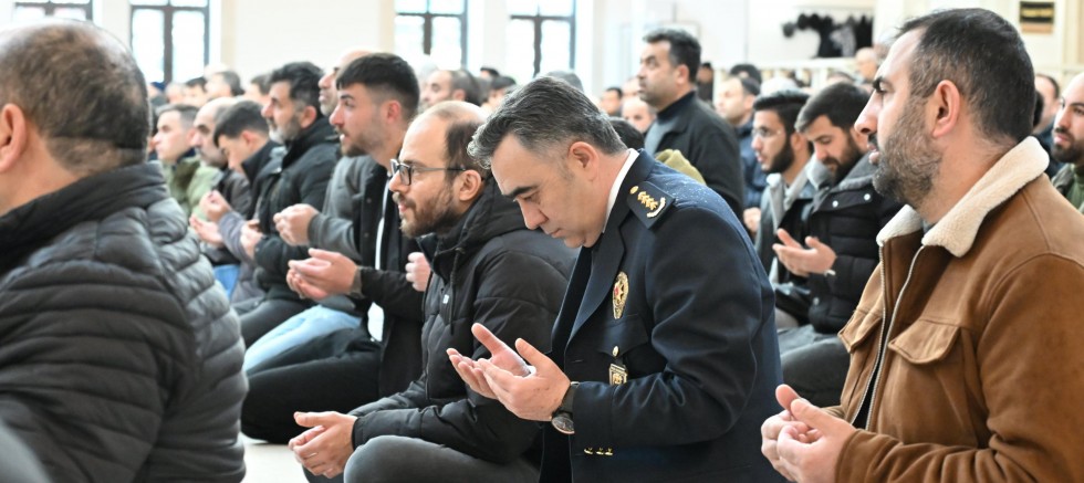 Polis Haftası kapsamında Mevlid-i Şerif okutuldu