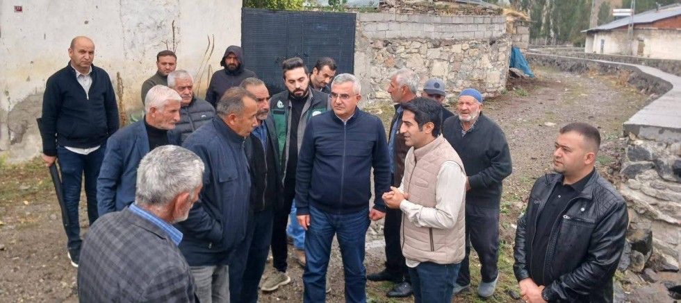 Sarıkamış’ta Taşkın Kontrol Tesisleri Yerinde İncelendi