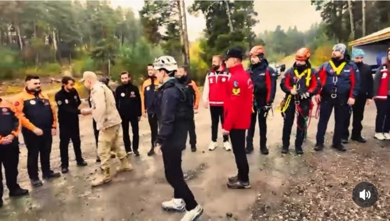 Sarıkamış'ta Telesiyej Kurtarma Tatbikatı gerçekleştirildi