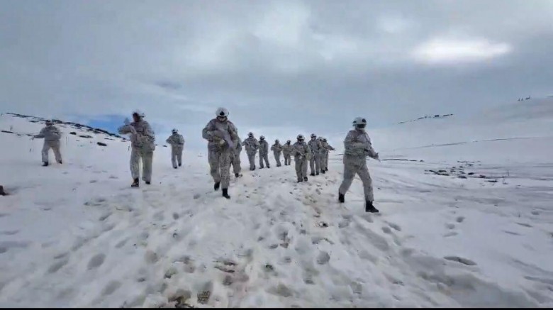 Şehit Piyade Teğmen Harun Aslan Kış Tatbikatı-2026 tamamlandı