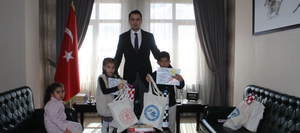 Selim’de 62. Kütüphane Haftası kapsamında anlamlı ziyaret