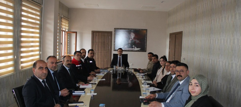 Selim’de Nisan Ayı İlçe İdare Şube Başkanları Toplantısı Yapıldı