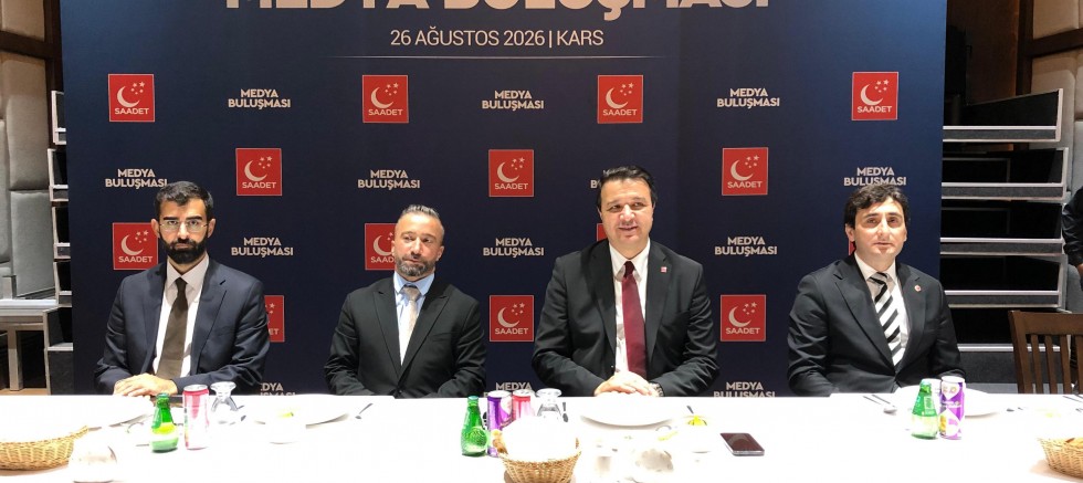 SP Genel Başkanı Arıkan Kars’ta medya ve STK temsilcileriyle buluştu