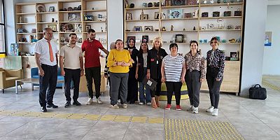 Açık Kapı Şubeden Gündüz Engelli Bakım Merkezine Anlamlı Ziyaret