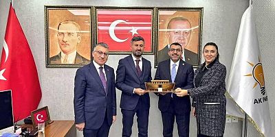 Adem Çalkın, Abdullah Güler ile Ağrı’da parti programlarına katıldı
