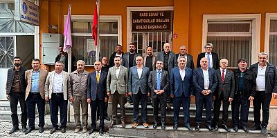 Adem Çalkın’dan ESOB Başkanı Bakırhan’a Hayırlı Olsun Ziyareti