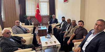 Ahmet Arslan’dan Kağızman Kaymakamı Cembekli’ye Ziyaret