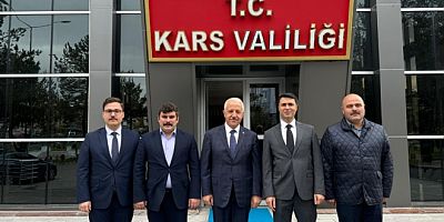 Bakan Ahmet Arslan'dan Kars Vali Yardımcısı Aydın Göçer'e ziyaret