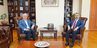 Ahmet Arslan’dan RTÜK Başkanı Ebubekir Şahin’e Ziyaret