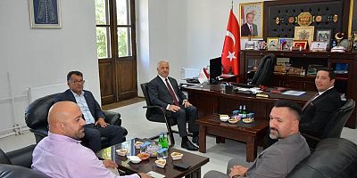 Ahmet Arslan’dan Spor Müdürü Başköylü’ye Ziyaret