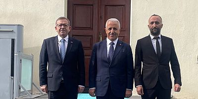 Ahmet Arslan’dan Vali Ziya Polat’a Ziyaret