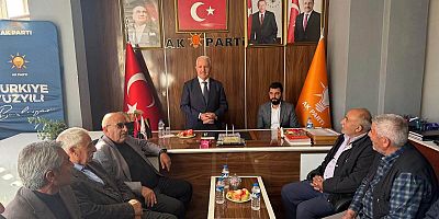 Ahmet Arslan, Kağızman’da AK Parti Teşkilatıyla Bir Araya Geldi