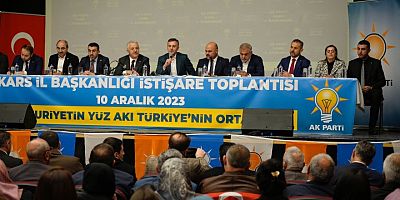 AK Parti Genel Başkan Yardımcısı Erkan Kandemir Kars Teşkilatıyla Buluştu. 