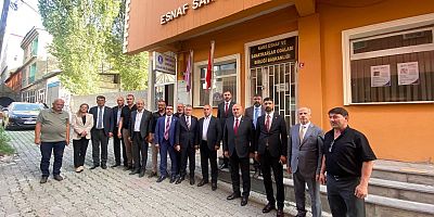 AK Parti Grup Başkanı Güler'den, Esnaf ve Sanatkarlar Odalar Birliği’ne Ziyaret