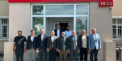 AK Parti Heyetinden Arpaçay Kaymakamı Güvenç'e Ziyaret