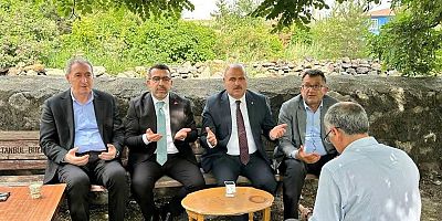 AK Parti Heyetinden Ebru Yıldız İçin Taziye Ziyareti