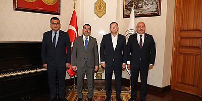 AK Parti heyetinden Vali Ziya Polat'a 