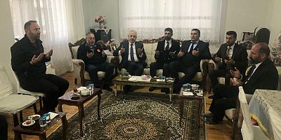 Ak Parti Kars Eski Milletvekili 65.Dönem UDH Eski Bakanı MKYK Üyesi Ahmet Arslan'dan, Daşdelen Ailesi'ne Başsağlığı Ziyareti