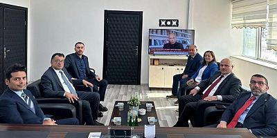 AK Parti Kars heyetinden AFAD İl Müdürü Ali Kulaç’a Ziyaret
