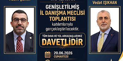 AK Parti Kars İl Danışma Meclisi Toplantısı Yarın Yapılacak