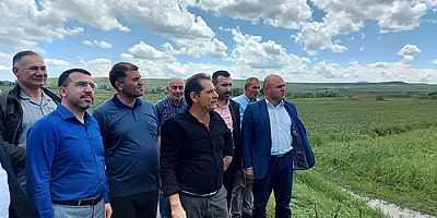 AK Parti Kars Milletvekili Adem Çalkın, Akyaka’da incelemelerde bulundu