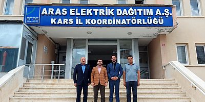 AK Parti Kars Milletvekili Adem Çalkın, Aras Elektrik Dağıtım  İl Koordinatörlüğünde