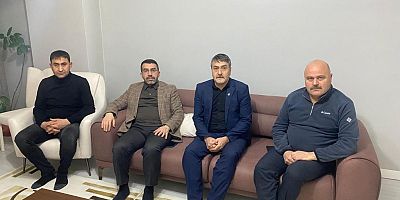 AK Parti Kars Milletvekili Adem Çalkın'dan 'Erdağ' Ailesine ziyaret