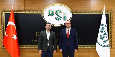 AK Parti Kars Milletvekili Adem Çalkın, DSİ Genel Müdürlüğü'nde projeleri takip etti