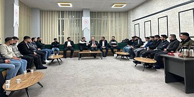 AK Parti Kars Milletvekili Adem Çalkın, gençlerle buluştu