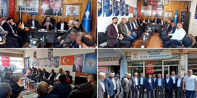 AK Parti Kars Milletvekili Adem Çalkın, Kağızman ve Digor'da