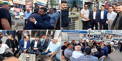 AK Parti Kars Milletvekili Adem Çalkın, Sarıkamış'ta incelemelerde bulundu