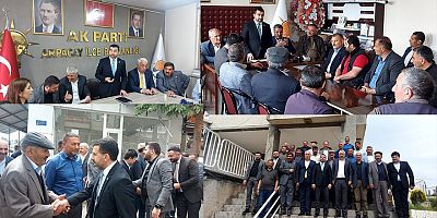 AK Parti Kars Milletvekili Adem Çalkın, üç ilçede coşkuyla karşılandı