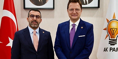 Ak Parti Kars Milletvekili Çalkın, Halit Yerebakan'ı ziyaret etti