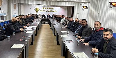 AK Parti Kars’ta 2026 Rotası Çizildi: Yılın Son İstişare Toplantısı Gerçekleşti