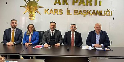 AK Parti Kars Teşkilatında Geniş Katılımlı İstişare Toplantısı